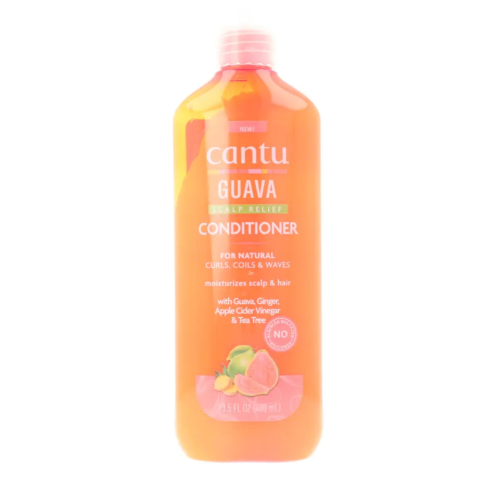 CANTU-Condicionador para alívio do couro cabeludo GUAVA & GINGER 400 ml-DrShampoo - Perfumaria e Cosmética