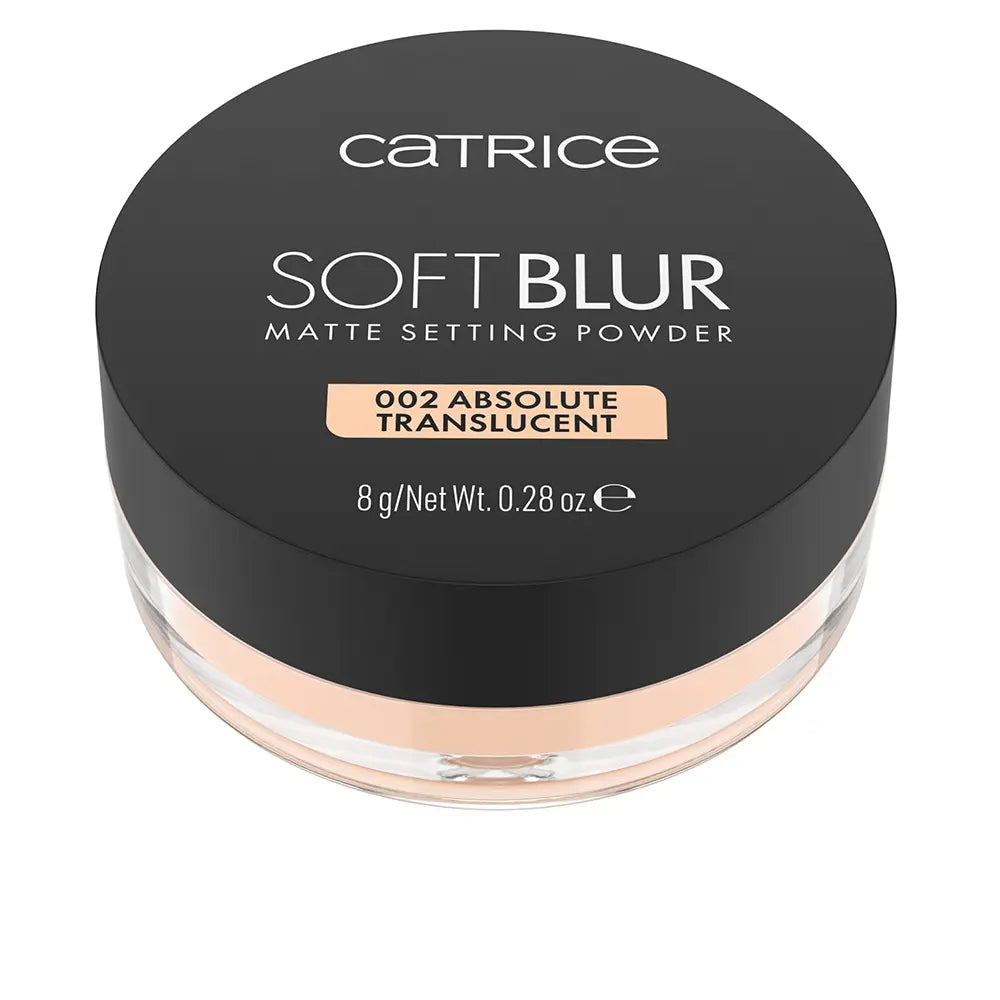 CATRICE-PO Compacto matificante SOFT BLUR 002 Absolute Translucent 8 gr.-DrShampoo - Perfumaria e Cosmética