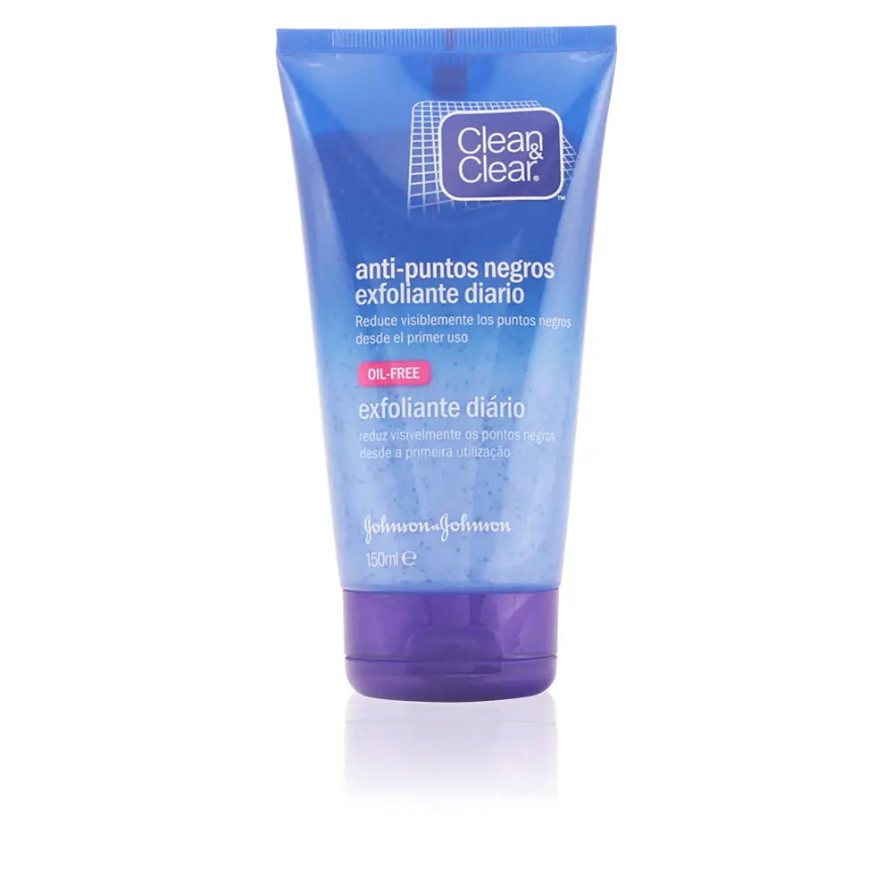 CLEAN & CLEAR-Esfoliante diário CLEAN & CLEAR BLACK SPONTS 150 ml-DrShampoo - Perfumaria e Cosmética