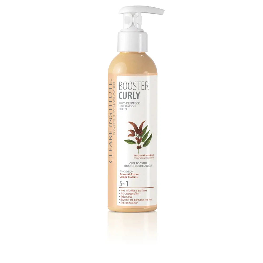 CLEARÉ INSTITUTE-BOOSTER CURLY cachos definidos hidratação brilho 200 ml-DrShampoo - Perfumaria e Cosmética