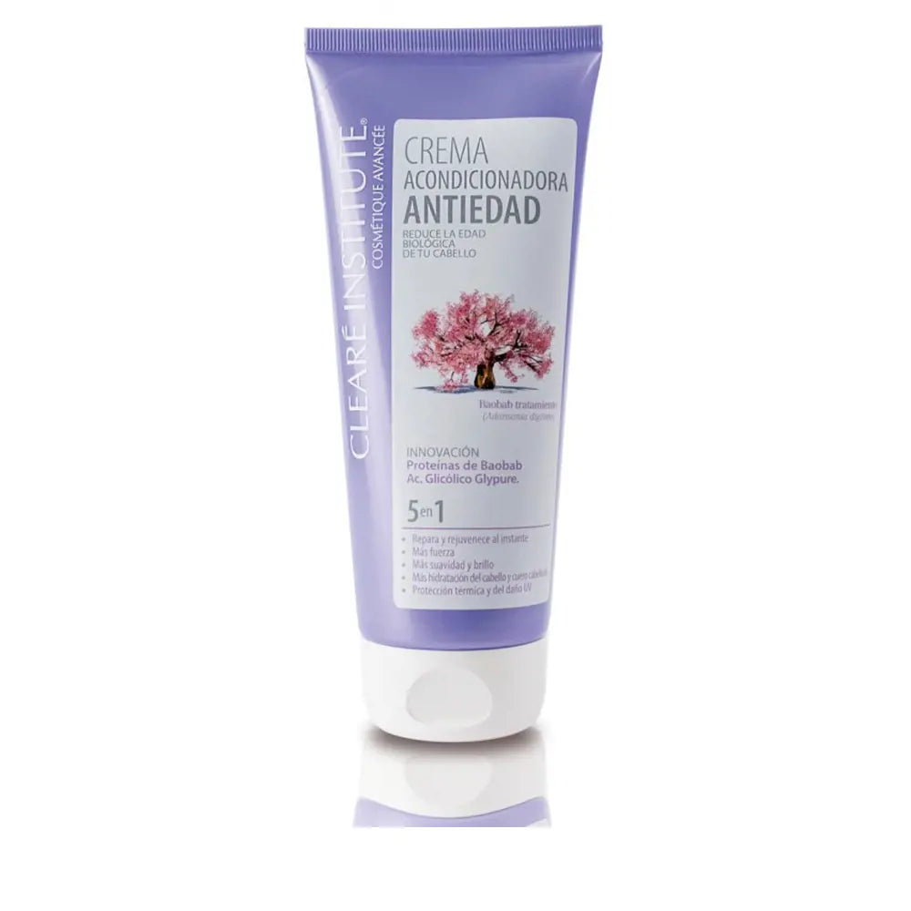 CLEARÉ INSTITUTE-Creme condicionador ANTI-IDADE 200 ml-DrShampoo - Perfumaria e Cosmética