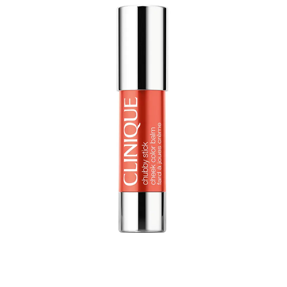 CLINIQUE-Bálsamo para bochechas com cor CHUBBY STICK Plenty O'Papaya 6 gr.-DrShampoo - Perfumaria e Cosmética