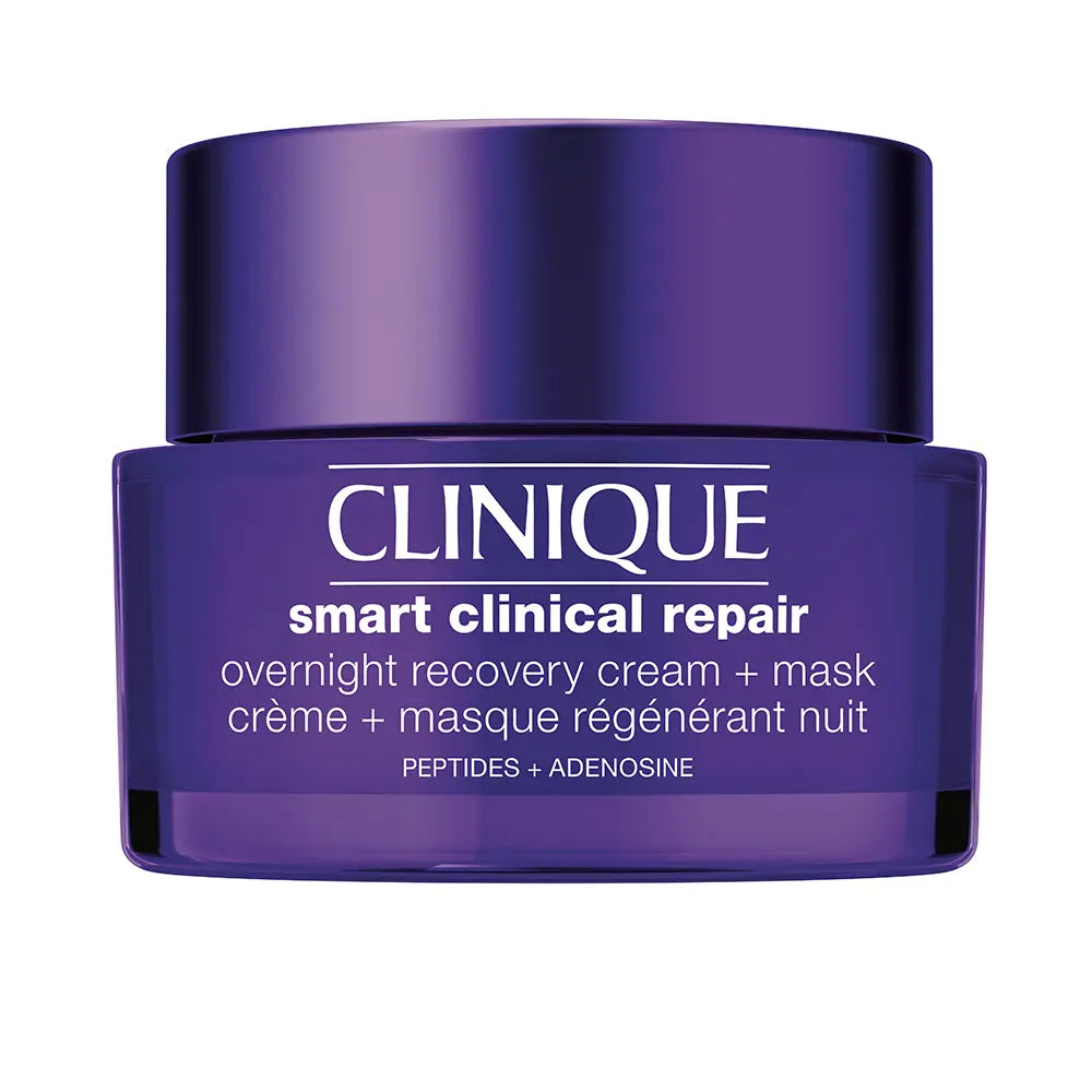 CLINIQUE-Creme SMART CLINICAL REPAIR + máscara noturna regeneradora 50 ml-DrShampoo - Perfumaria e Cosmética