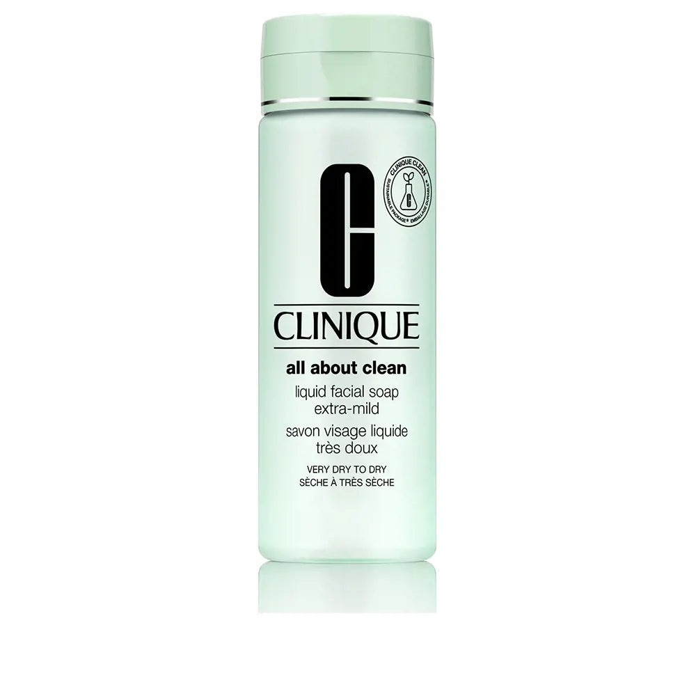 CLINIQUE-SABONETE FACIAL LÍQUIDO extra suave com pump 200 ml-DrShampoo - Perfumaria e Cosmética
