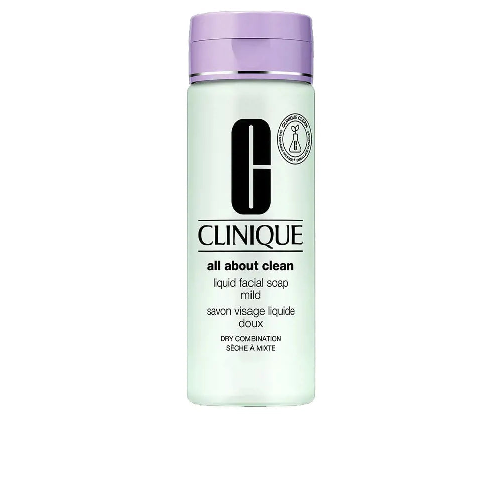 CLINIQUE-SABONETE FACIAL LÍQUIDO suave 200 ml-DrShampoo - Perfumaria e Cosmética