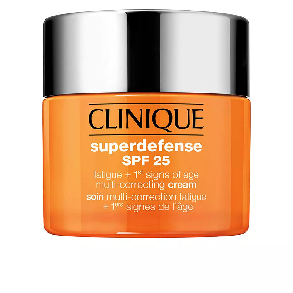 CLINIQUE-SUPERDEFENSE SPF25 creme multicorretor I/II 50 ml-DrShampoo - Perfumaria e Cosmética