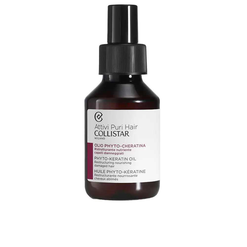 COLLISTAR-Óleo reestruturador FITOKERATIN 100 ml-DrShampoo - Perfumaria e Cosmética