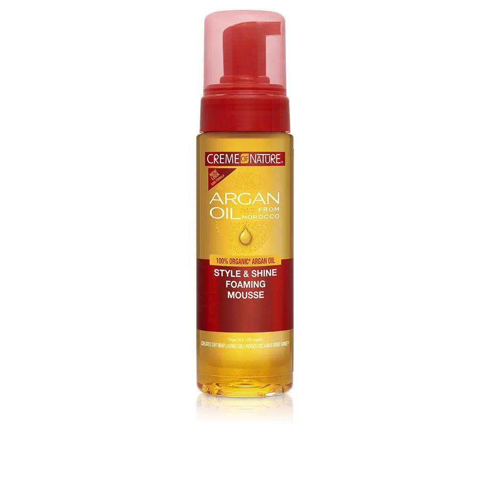 CREME OF NATURE-Mousse de ÓLEO DE ARGAN 207 ml-DrShampoo - Perfumaria e Cosmética
