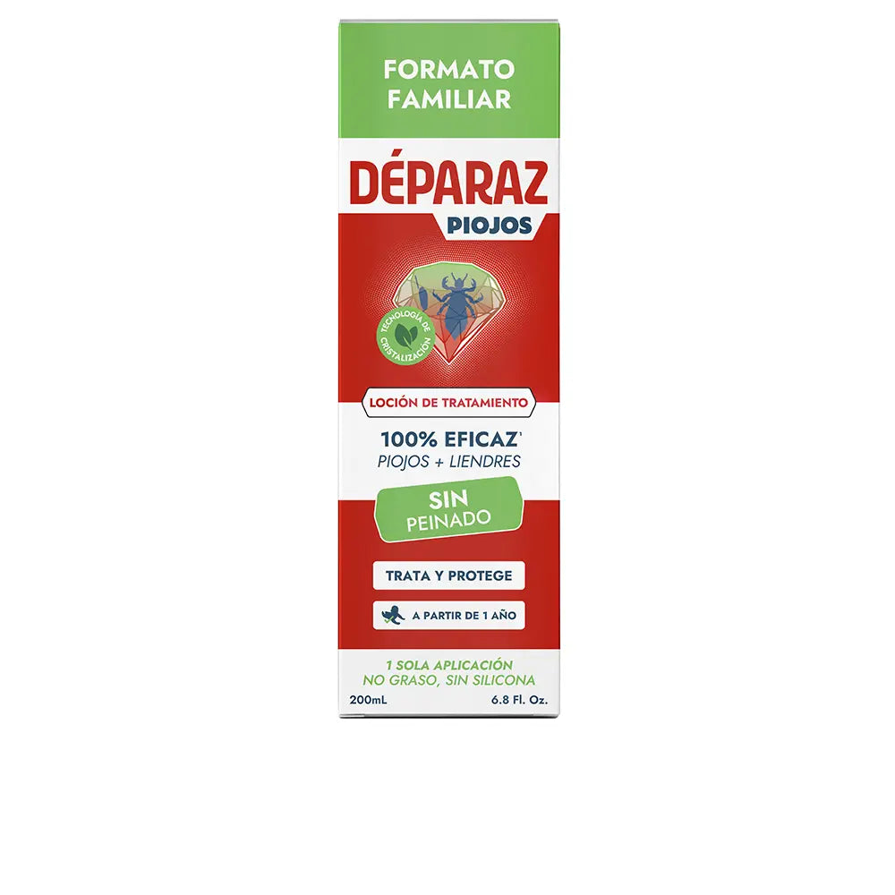 DÉPARAZ-Loção para tratamento de piolhos 200 ml-DrShampoo - Perfumaria e Cosmética