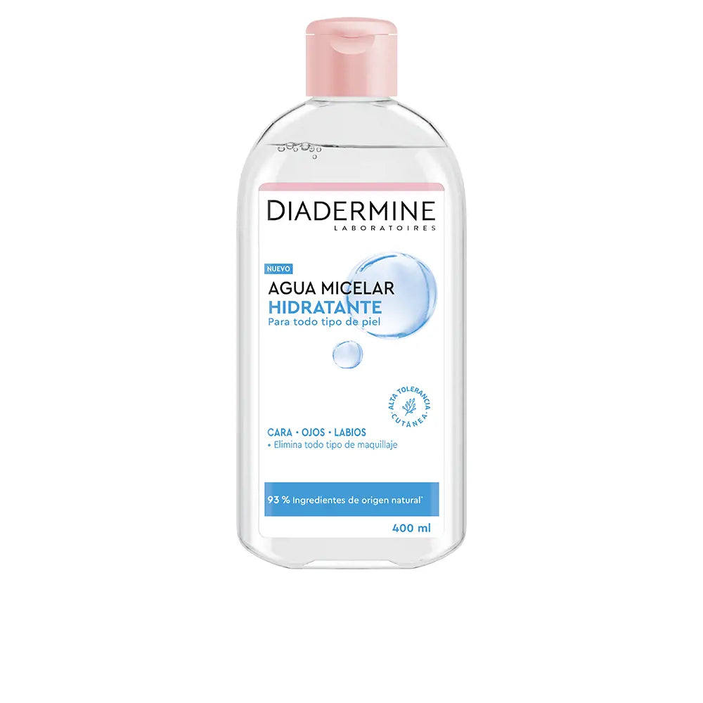 DIADERMINE-ÁGUA MICELAR HIDRATANTE rosto-olhos-lábios-DrShampoo - Perfumaria e Cosmética