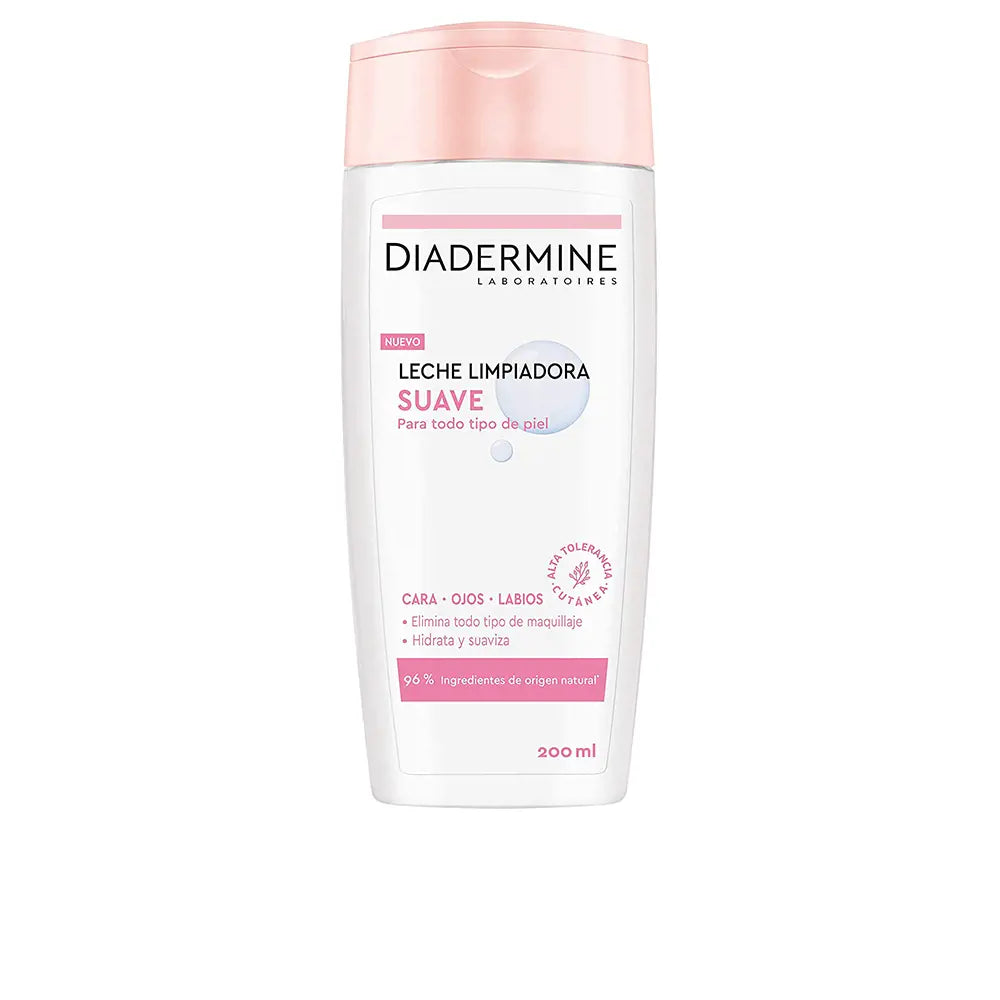 DIADERMINE-DIADERMINE leite limpiadora facial suave-DrShampoo - Perfumaria e Cosmética