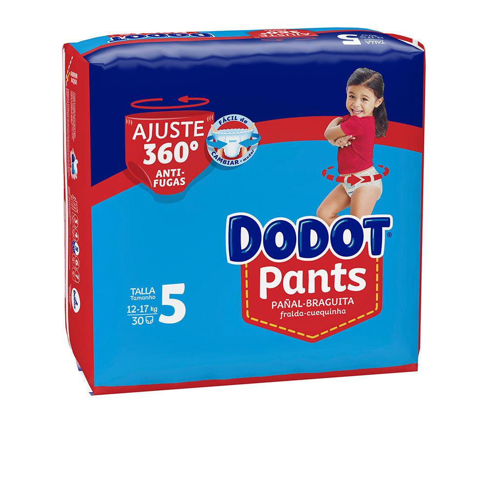 DODOT-DODOT PANTS pañal-braguita T5 12-17 kg 30 u-DrShampoo - Perfumaria e Cosmética