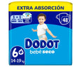 Fraldas DODOT EXTRA STAGES tamanho 6 14-20 kg 48 unidades.