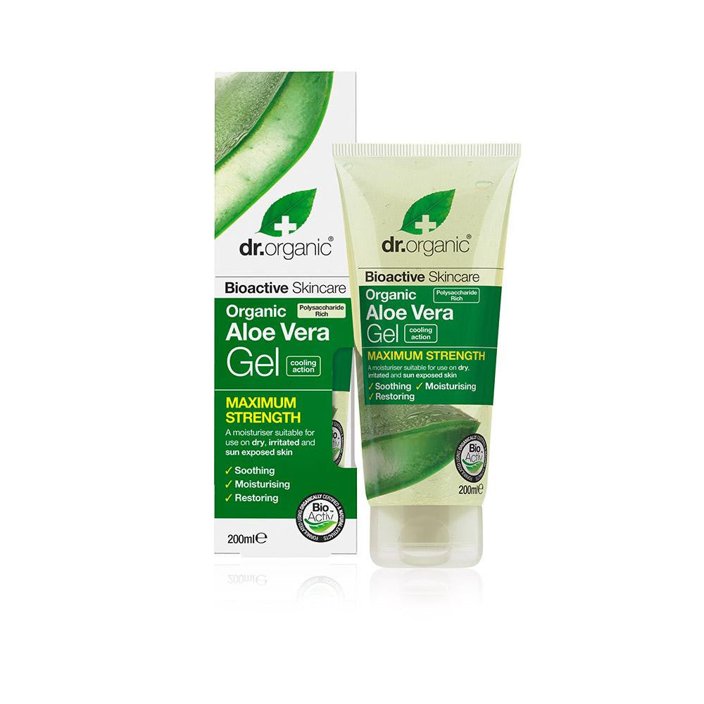 DR. ORGANIC-BIOACTIVE ORGÂNICO gel de aloe vera 200 ml-DrShampoo - Perfumaria e Cosmética