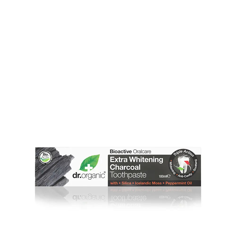 DR. ORGANIC-CARBONO creme dental 100 ml-DrShampoo - Perfumaria e Cosmética