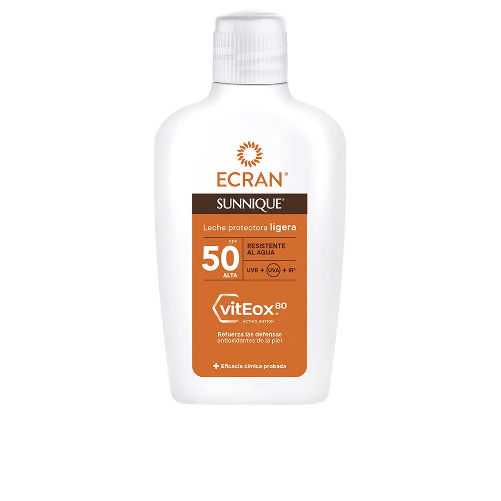 ECRAN-LEITE ECRAN SUNNIQUE FPS50 200 ml.-DrShampoo - Perfumaria e Cosmética