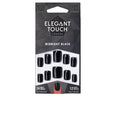 CORE COLOUR 24 nails with glue squoval midnight black