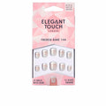 FRANCÊS unhas nuas 24 com cola quadrado 144 XS