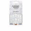 ELEGANT TOUCH-POLISHED COLOR 24 unhas com cola squoval bem branca-DrShampoo - Perfumaria e Cosmética