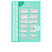 CONJUNTO DE UNHAS FALSAS WHAT THE FAKE 04 Bare White 6 pcs.