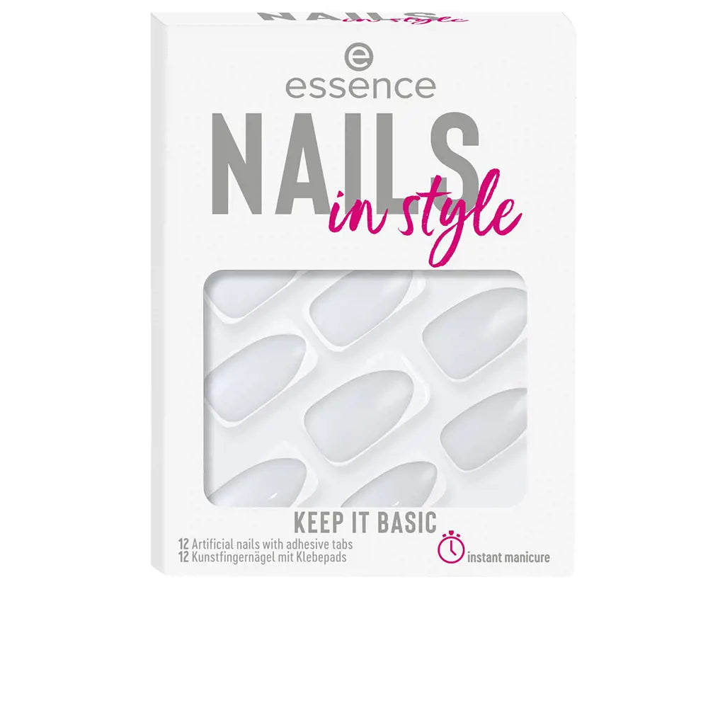 ESSENCE-NAILS IN STYLE unhas postiças 15 keep it basic 12 u-DrShampoo - Perfumaria e Cosmética