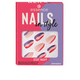 UNHAS IN STYLE unhas postiças onduladas 12uds