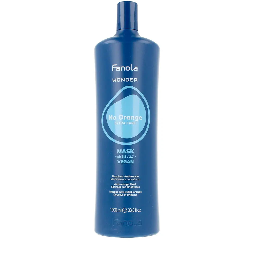 FANOLA-NO ORANGE máscara 1000 ml.-DrShampoo - Perfumaria e Cosmética