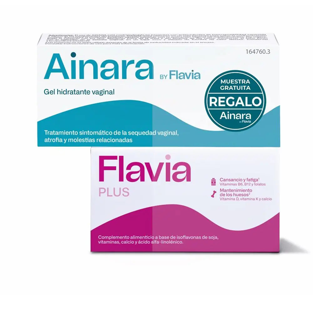 FLAVIA-FLAVIA PLUS + AINARA GEL HIDRATANTE (2 unidades)-DrShampoo - Perfumaria e Cosmética