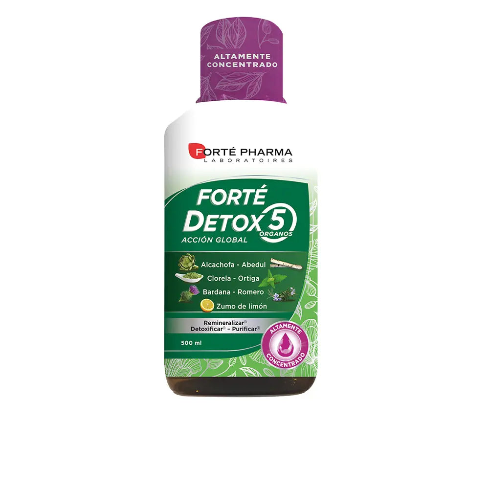 FORTÉ PHARMA-FORTÉ DETOX 5 ORGANS ação global 500 ml-DrShampoo - Perfumaria e Cosmética