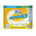 MEGA3 papel toalha de cozinha tripla duração 2 rolos