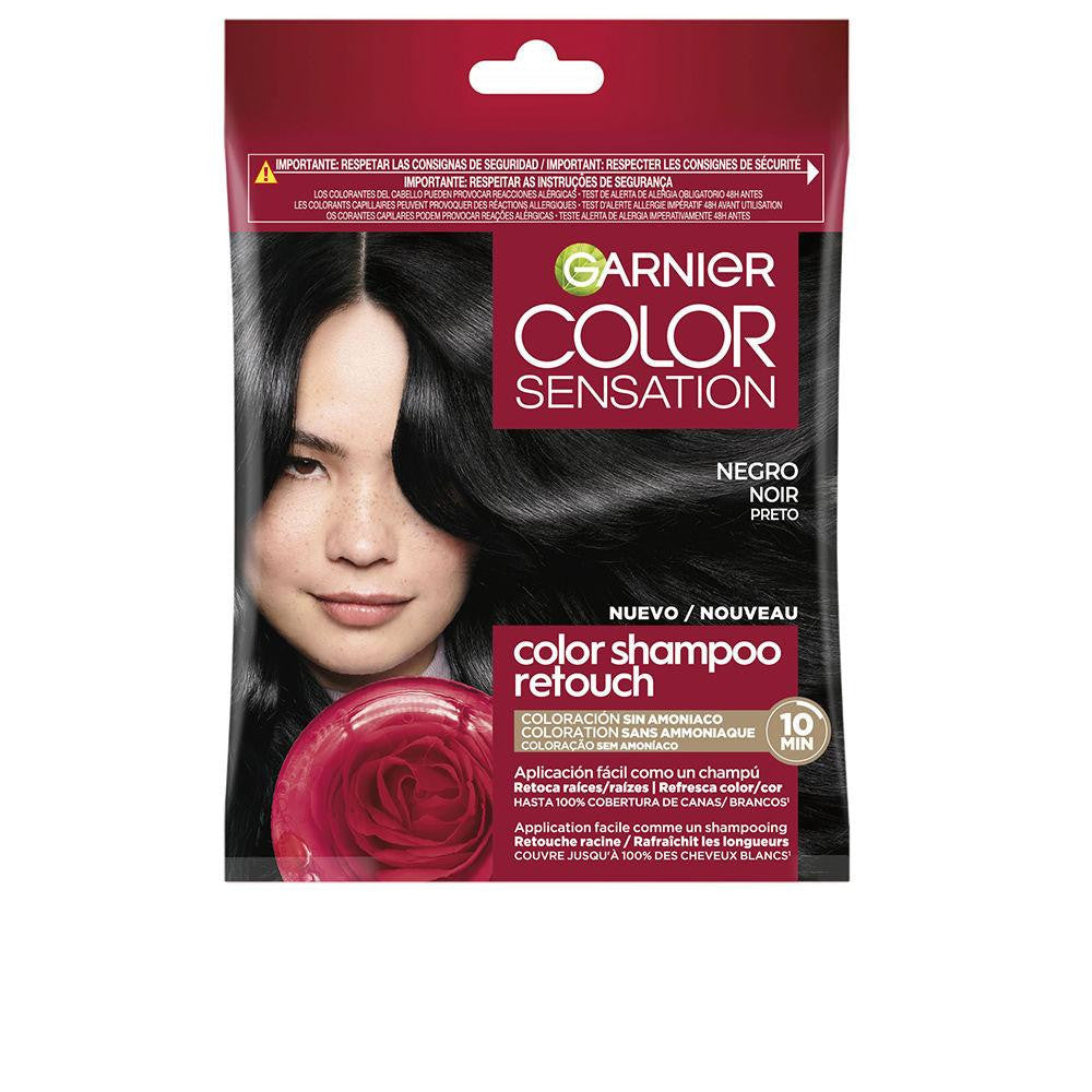 GARNIER-COLOR SENSATION shampoo 10 black 3 u-DrShampoo - Perfumaria e Cosmética