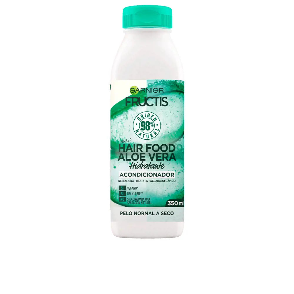 GARNIER-FRUCTIS HAIR FOOD aloe vera condicionador hidratante 350 ml-DrShampoo - Perfumaria e Cosmética