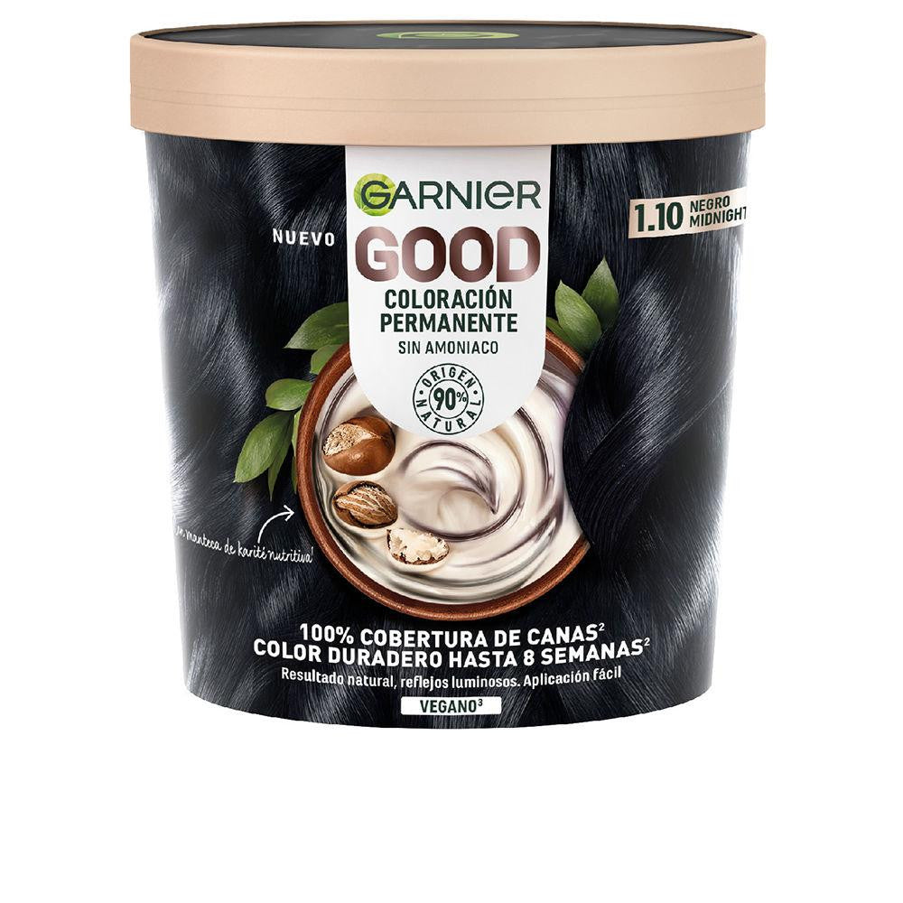 GARNIER-GOOD permanent color 110 black 217 ml-DrShampoo - Perfumaria e Cosmética