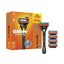 GILLETTE-FUSION 5 máquina + 5 peças de reposição.-DrShampoo - Perfumaria e Cosmética