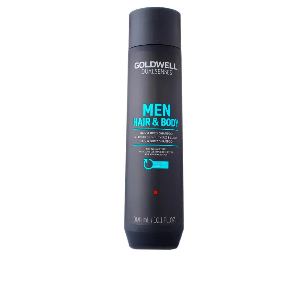 GOLDWELL-DUALSENSES MEN shampoo para cabelo e corpo 300 ml.-DrShampoo - Perfumaria e Cosmética