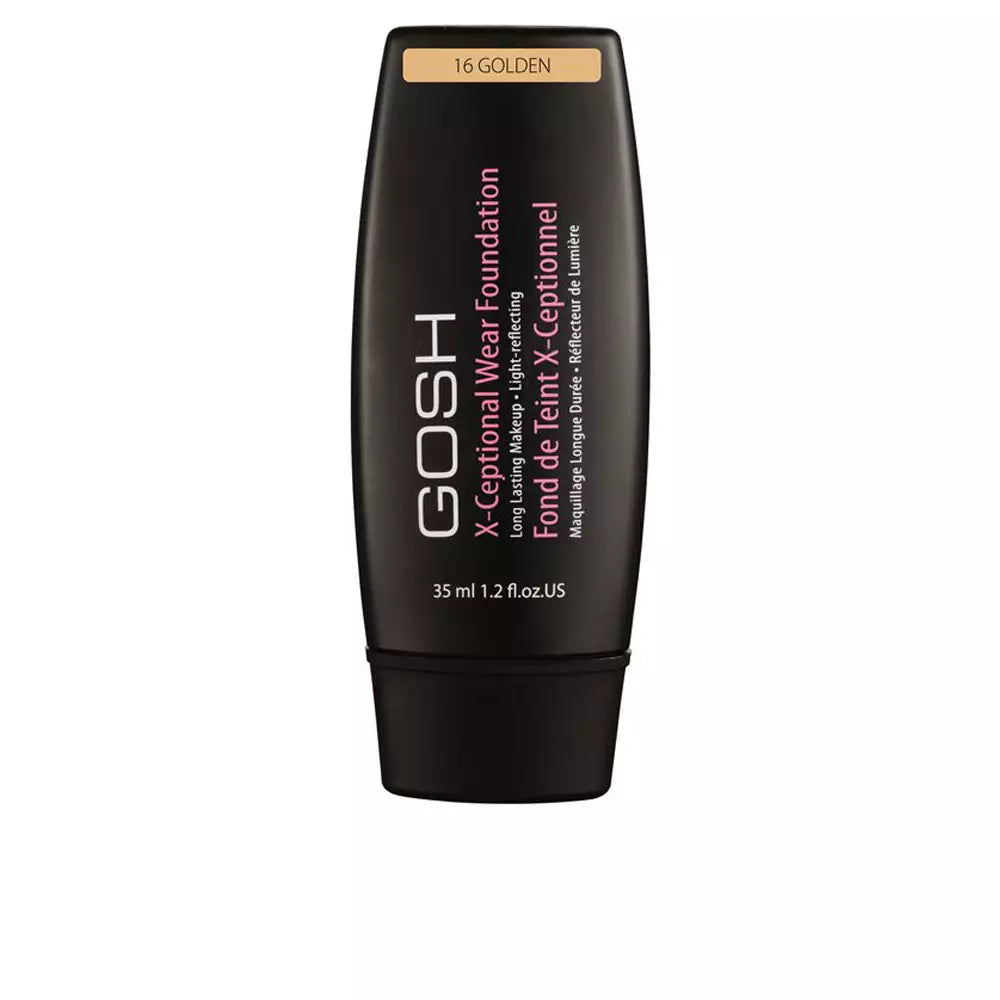 GOSH-X CEPTIONAL WEAR FOUNDATION maquiagem de longa duração 16 dourado-DrShampoo - Perfumaria e Cosmética