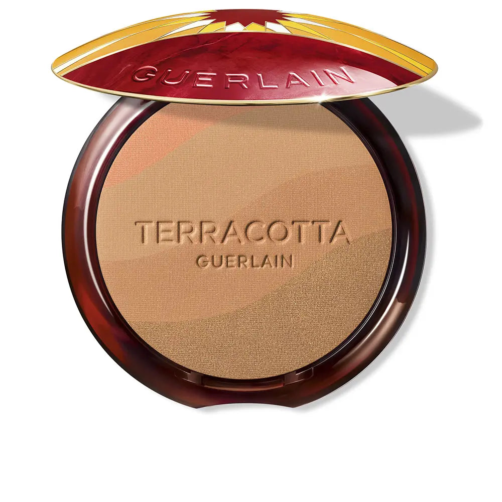 GUERLAIN-Pó bronzeador leve TERRACOTTA LIGHT RED ZAGORA edição limitada 10g.-DrShampoo - Perfumaria e Cosmética