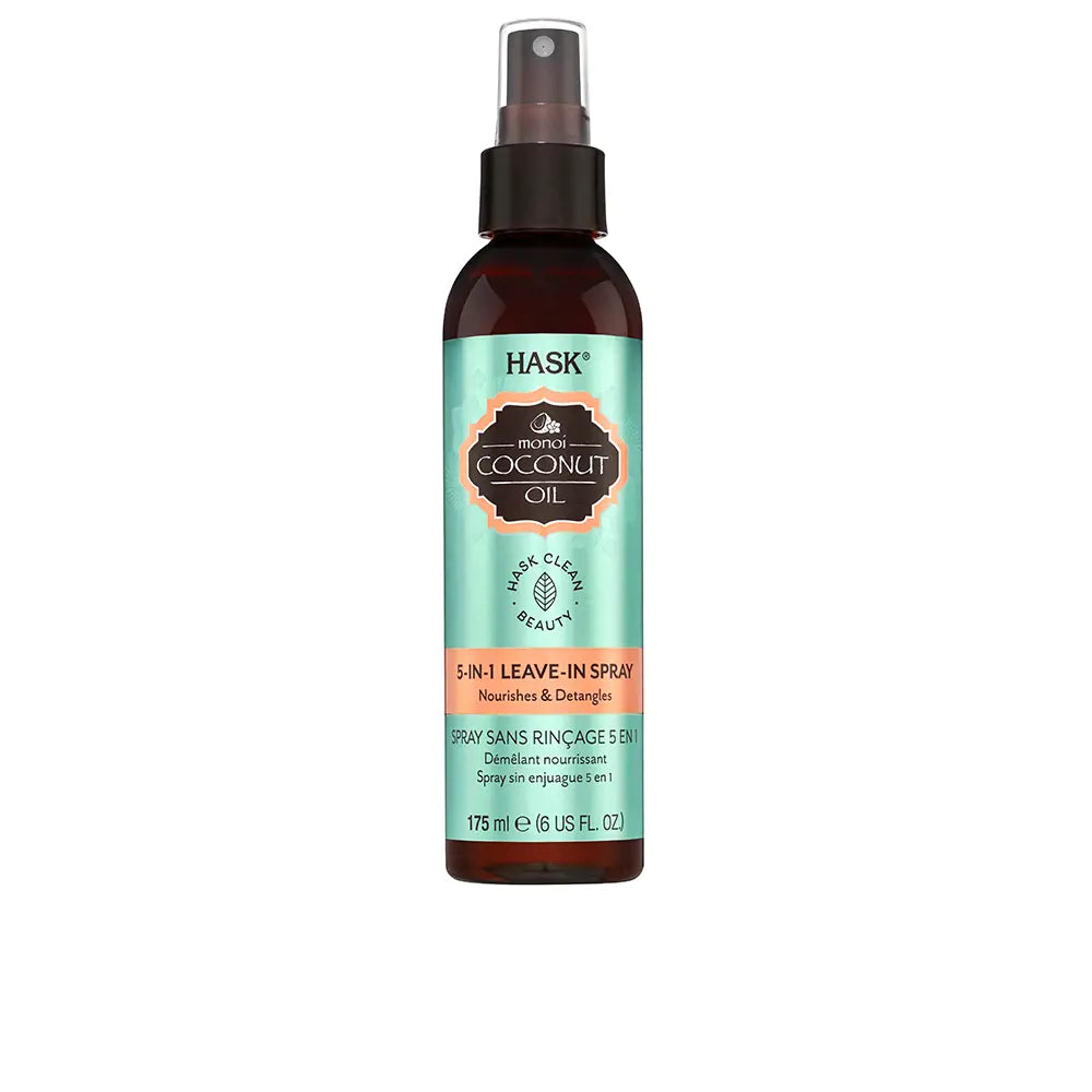 HASK-ÓLEO DE COCO MONOI 5 em 1 deixe em spray-DrShampoo - Perfumaria e Cosmética