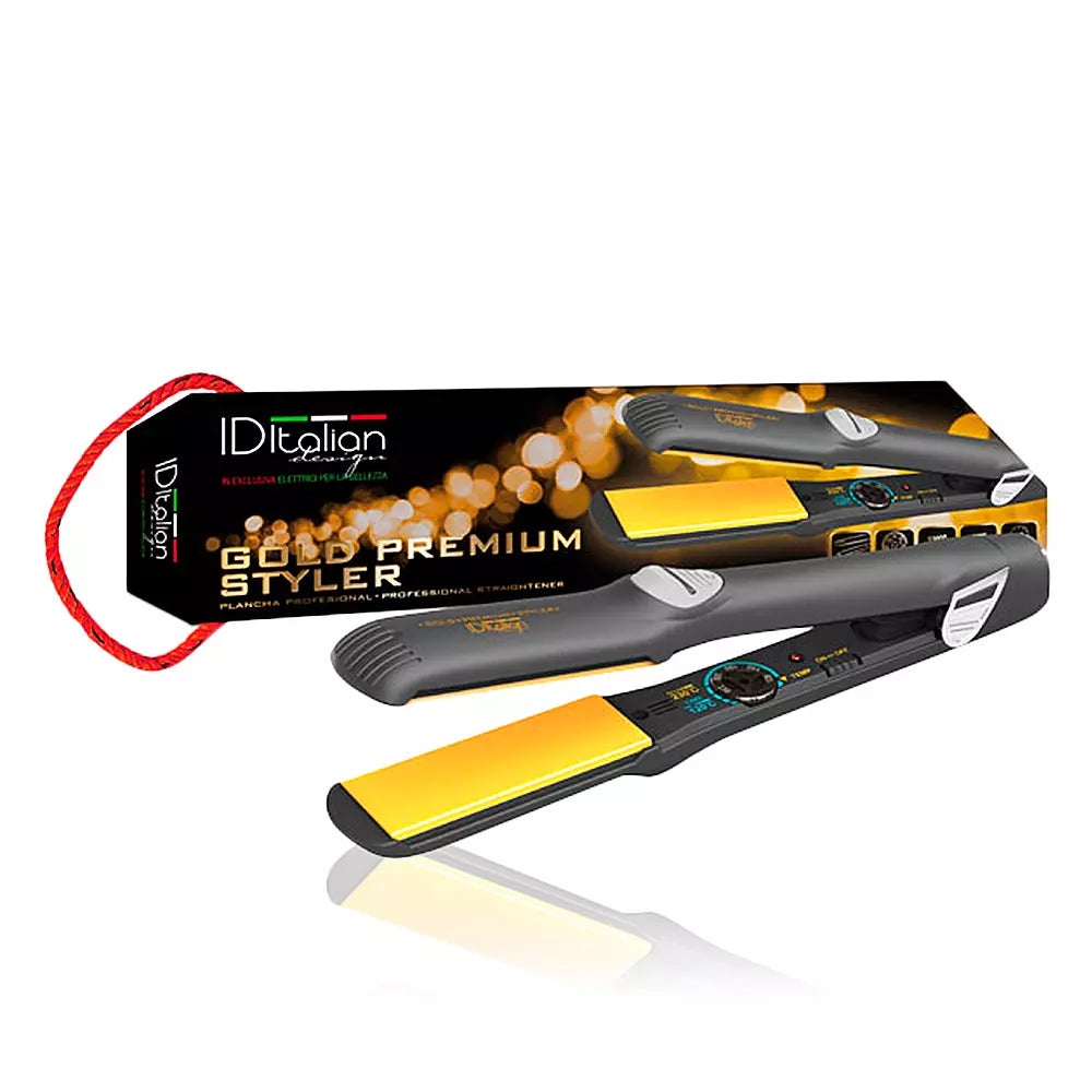 ID ITALIAN-alisador de cabelo GOLD PREMIUM STYLER-DrShampoo - Perfumaria e Cosmética