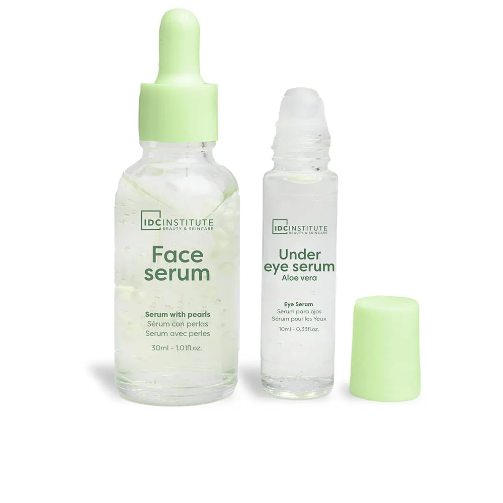 IDC INSTITUTE-ALOE VERA ESTUCHE 2 pz-DrShampoo - Perfumaria e Cosmética