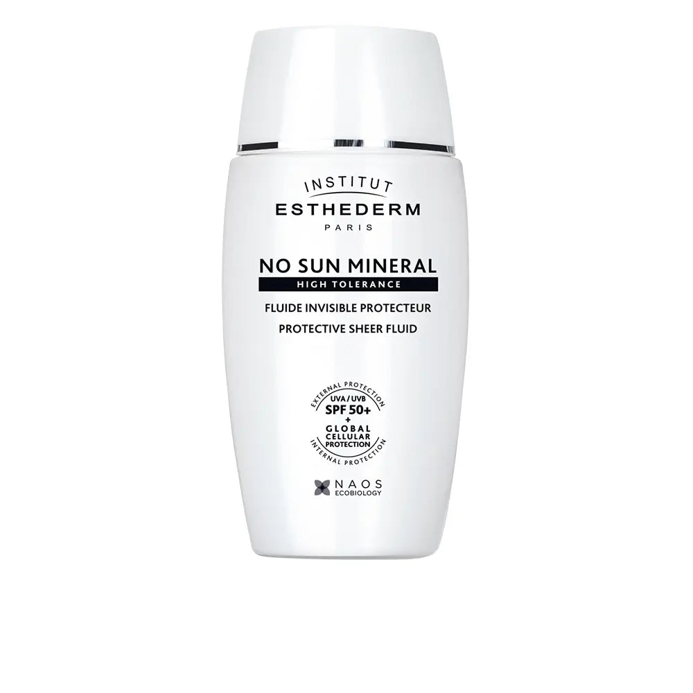 INSTITUT ESTHEDERM-NO SUN MINERAL fluido FPS50+ 50 ml.-DrShampoo - Perfumaria e Cosmética