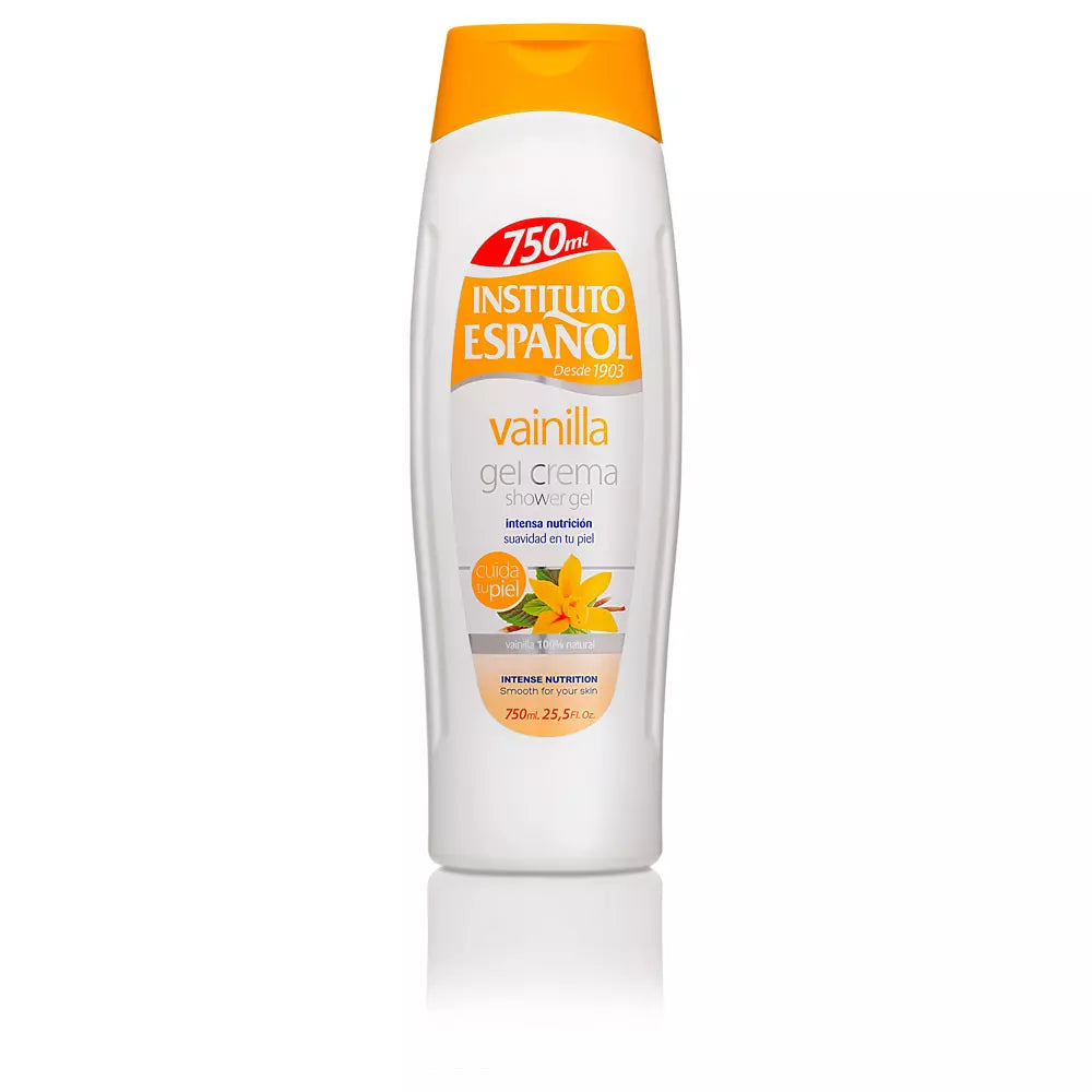 INSTITUTO ESPAÑOL-Gel de banho hidratante VANILLA 750 ml-DrShampoo - Perfumaria e Cosmética