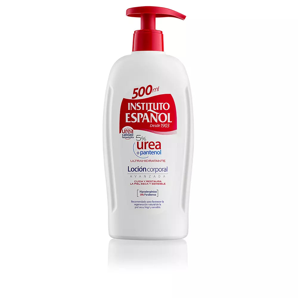 INSTITUTO ESPAÑOL-UREIA 5% + PANTENOL loção corporal 500 ml-DrShampoo - Perfumaria e Cosmética