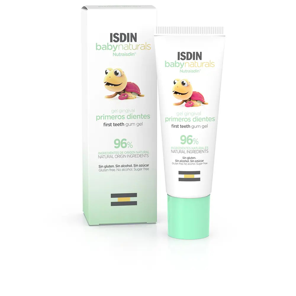 ISDIN-Geleira de gengiva para os primeiros dentes BABY NATURALS 30 ml.-DrShampoo - Perfumaria e Cosmética