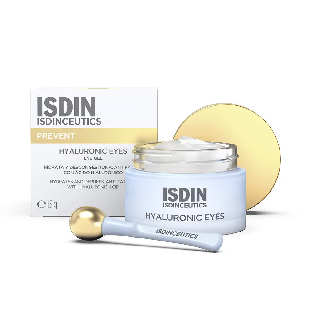 ISDIN-ISDINCEUTICS HYALURONIC EYES gel-sorvete de contorno de olhos 15 gr-DrShampoo - Perfumaria e Cosmética