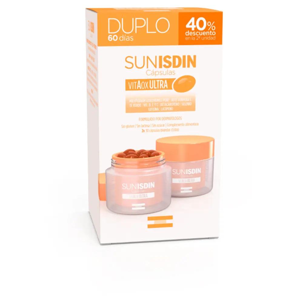 ISDIN-SUNISDIN oral promo dupla cápsulas 2 x 30 u-DrShampoo - Perfumaria e Cosmética