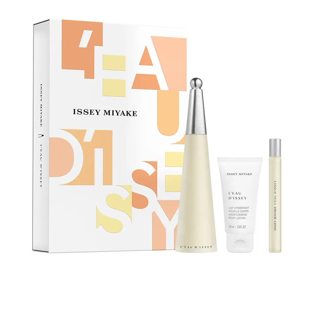 ISSEY MIYAKE-L'EAU D'ISSEY CONJUNTO DE 3 peças.-DrShampoo - Perfumaria e Cosmética