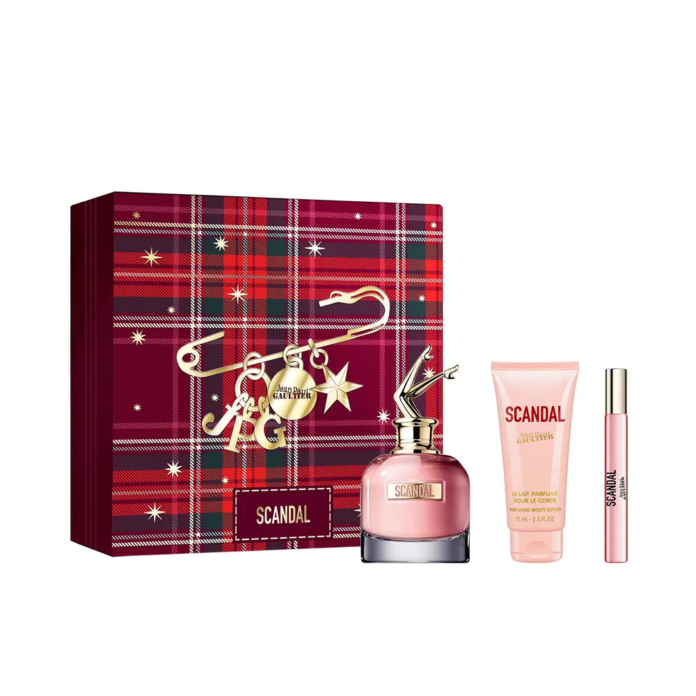JEAN PAUL GAULTIER-Estojo SCANDAL de 3 peças-DrShampoo - Perfumaria e Cosmética