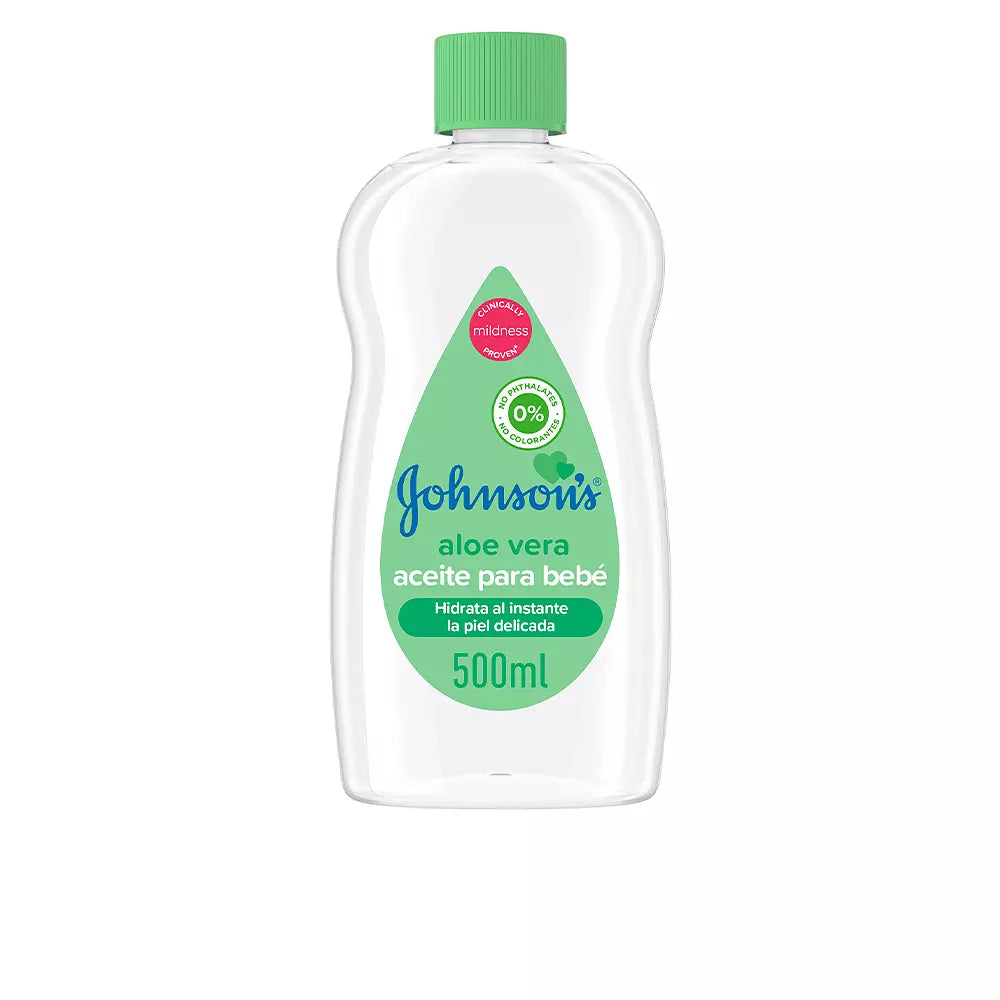 JOHNSON'S-BEBÊ óleo de aloé vera 500 ml-DrShampoo - Perfumaria e Cosmética