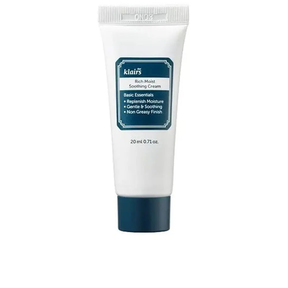 KLAIRS-Creme de tiro RICH MOIST 20 ml-DrShampoo - Perfumaria e Cosmética